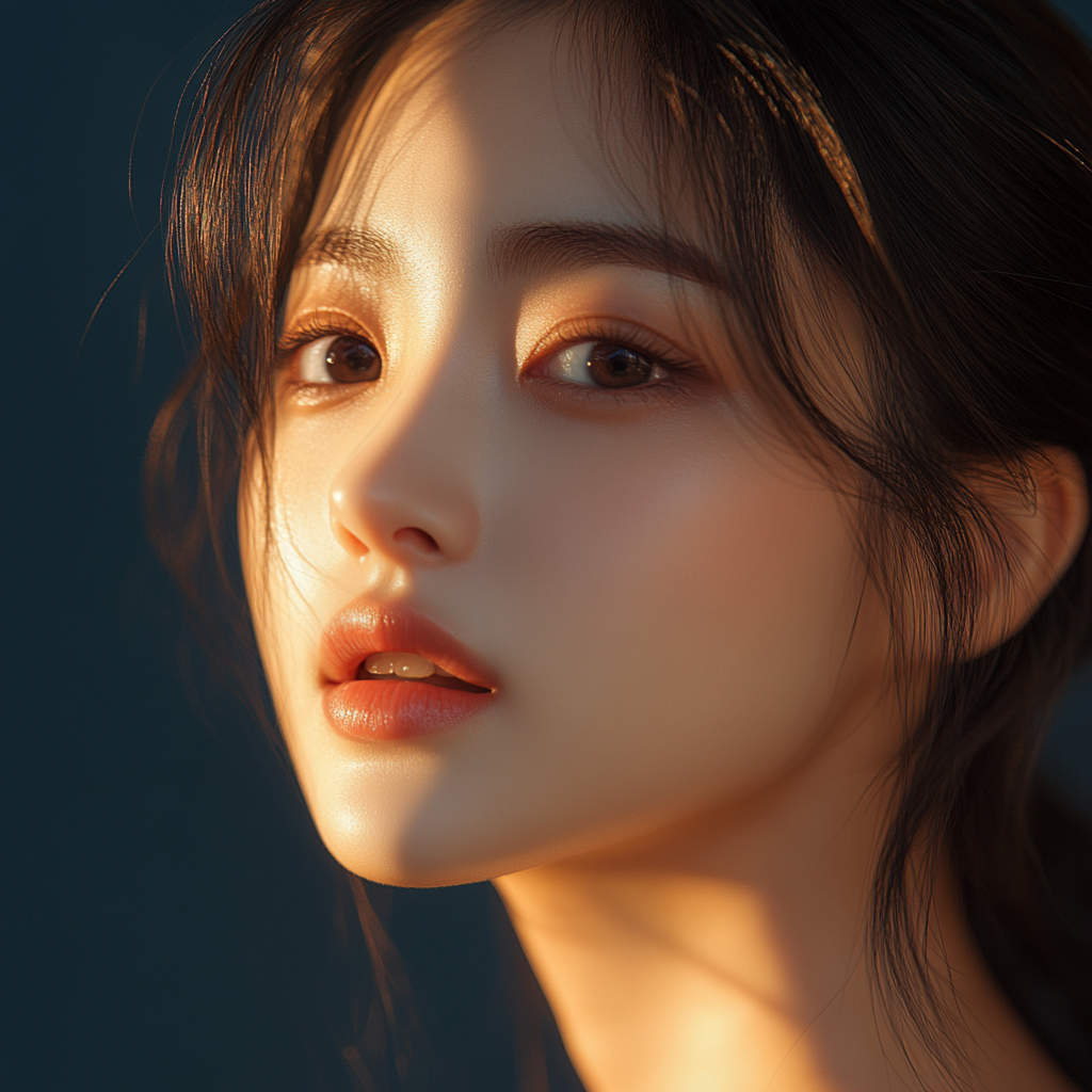 흔적 없이 예쁘게. 모태코성형